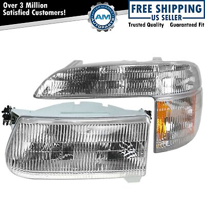 #ad Headlight amp; Parking Corner Light Driver Side Left LH for Ford Explorer $65.59