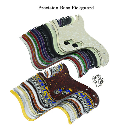 #ad Precision P Bass Pickguard Scratch Plate for US Mexican Fender $15.01