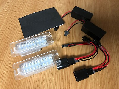 #ad Porsche Macan CANBUS Rear Number Plate Lights Licence Lamps HIGH bright Version GBP 37.90