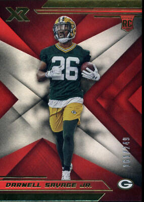 #ad 2019 XR RED #180 DARNELL SAVAGE JR. ROOKIES 161 249 GREEN BAY PACKERS FOOTBALL $7.99