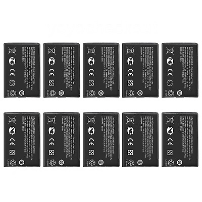 #ad 5 10 Pack New Motorola PMNN4468A LiIon Battery 2300 mAh For SL300 Radio $129.99