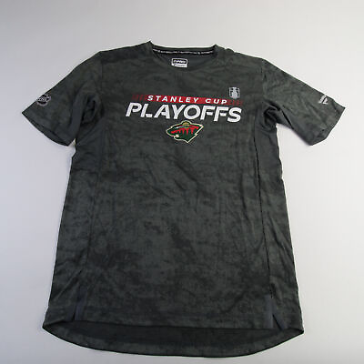 #ad Minnesota Wild Fanatics NHL Pro Authentics Short Sleeve Shirt Men#x27;s New $31.49