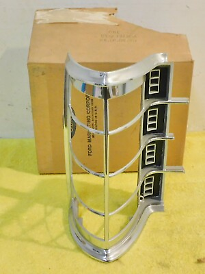 #ad 1973 Ford LTD Brougham Hardtop Sdn Country Squire NOS RH PARKING LAMP DOOR BEZEL $119.00