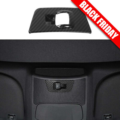 Carbon Fiber Grain Window Lift Panel Switch Covers Trim for Ford F150 2015 2020 $9.99