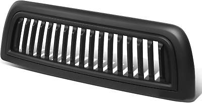 #ad Matte Black Badgeless Vertical Slat Front Bumper Grille Grill Compatible with Ra $155.99