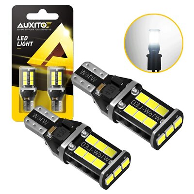 #ad Auxito Hi Power LED Backup Reverse Light Bulb 921 912 T15 Bulbs Lamp 6000K White $7.99