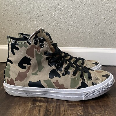 #ad Converse Chuck Taylor All Star 2 High Camo Shoes Size 11 $65.00