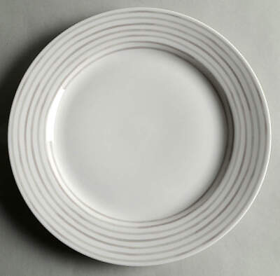 #ad Lenox Charlotte Street North Grey Dinner Plate 11114138 $21.99