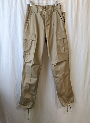 #ad Rothco 7901 Khaki BDU Military Pants Medium Reg Men#x27;s Bottoms New With Tags $25.00