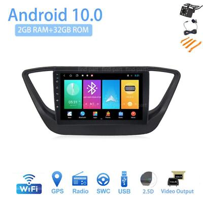 #ad Android 12 9quot; Car Stereo Radio for 2017 19 Hyundai Solaris 2 GPS NAVI 2.5D $194.75