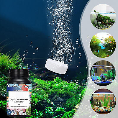 #ad #ad Aquarium CO2 Tablet Carbon Dioxide 30 TAB Fish Tank Planted Diffuser Tablets $8.56