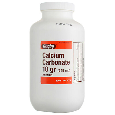 #ad #ad 6 Pack Rugby Antacid Calcium Carbonate 648 1000 Ct $73.21