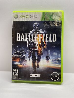 #ad Battlefield 3 Microsoft Xbox 360 Disc 1 Only Free Shipping $5.99