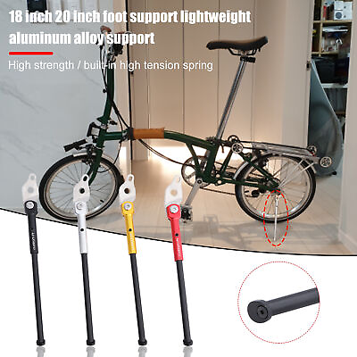 #ad Bike Kickstand Steady Strong Support Anodic Oxidation Bike Side Stand Aluminum $18.31