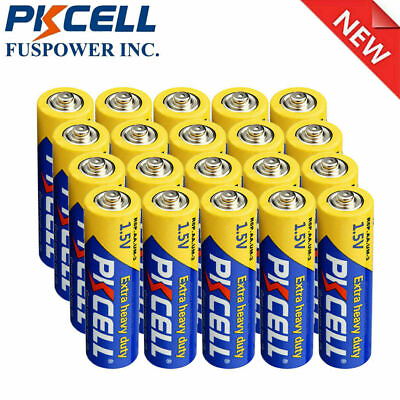#ad 24x Extra Heavy Duty AA Batteries 1.5V R6P UM3 PC1500 Zinc Carbon for Wall clock $8.79