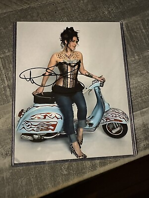 #ad #ad DANIELLE Colby Cushman HARLEY DAVIDSON American Pickers AUTOGRAPHED 8X10 COA $99.99