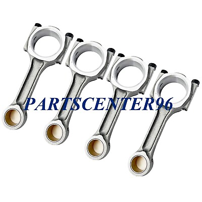 #ad New 4pcs 6151 31 3100 6151313100 Connecting Rod Fit for Komatsu 6D125 Engine $286.70