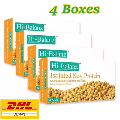 #ad 4x Hi Balanz Isolated Soy Protein Women Supplement Hormone Balancing Beauty Skin $149.99
