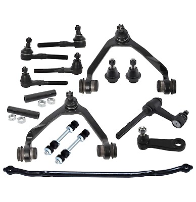 #ad 15 Pc Front Suspension for 4WD F 150 F 250 Control Arms Idler 3.43quot; BOLT PATTERN $148.32