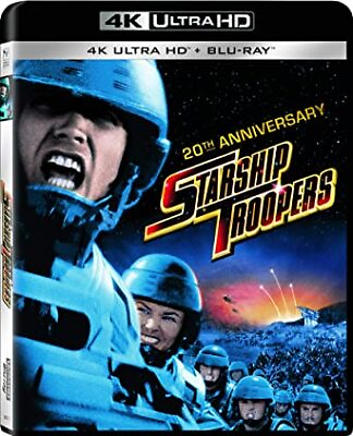 #ad New Starship Troopers 20th Anniversary Digital 4K Blu ray Digital $15.50