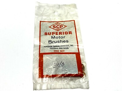 #ad Superior Carbon Products 340 Carbon Motor Brushes PKG OF 2 $9.49