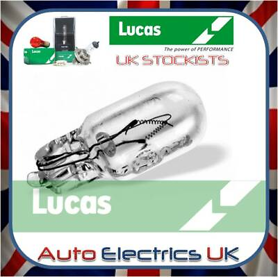 #ad LUCAS 501 SIDE LIGHT NUMBER PLATE PUSH IN CAR BULB CAPLESS 12V 5W #x27;E#x27; LLB501 GBP 16.99