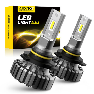 #ad AUXITO 9012 HIR2 LED Headlight Bulb High 20000LM Low Cool Beam White CANBUS EOJ $29.99