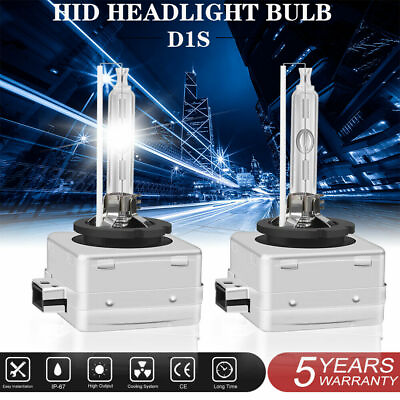 #ad 2 X D1C D1S D1R 6000K White HID Xenon Headlight Light Bulbs OEM Replacement $13.99