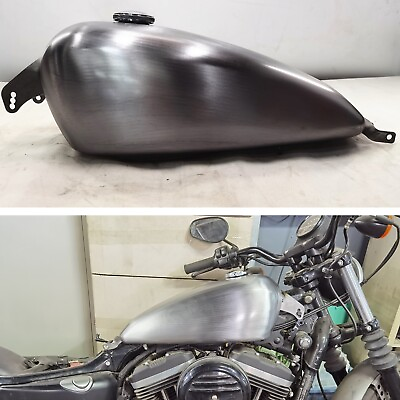 #ad For Harley Sportster 2006 2022 2008 EFI XL1200 883N X48 Motorcycle Fuel Tank 10L $278.02