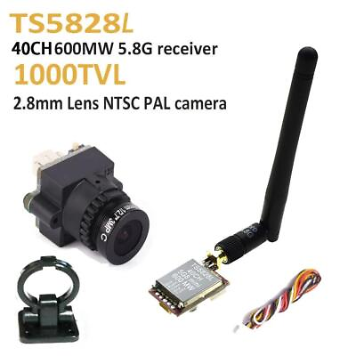 #ad Fpv Mini Digital Camera Lens Micro 600mw 40ch Transmitter Rc Qulticopter 1000tvl $27.49