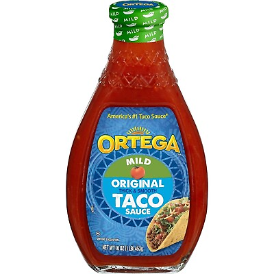 #ad #ad Taco Sauce Original Thick and Smooth Mild 16 Ounce $9.00
