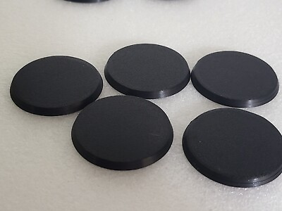 #ad Lot Of 5 60mm Round Bases For Warhammer 40k amp; AoS Bitz Heavy Gear $6.99