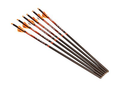 Ravin Crossbows R138 Carbon 400 Grain .003 Crossbow Arrows 6 Pack Black Red $114.85