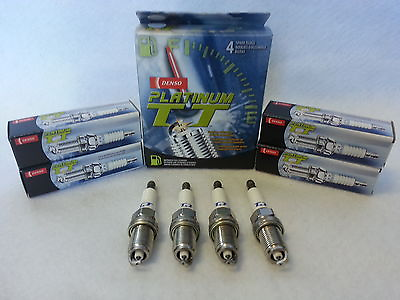#ad 4x DENSO PQ20TT 4508 Platinum Titanium TT Spark Plug Pre Gapped More Spark Power $15.95