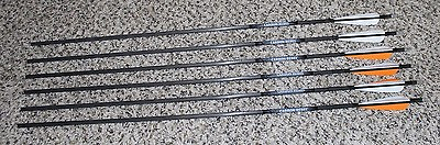 #ad Lot of 6 Carbon Express Carbon Rebel 4560 30quot; Bow Hunting Arrows Turkey Deer $39.99