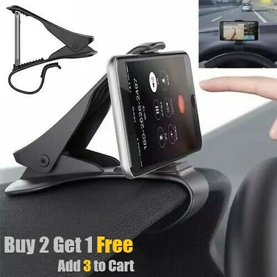 #ad Universal Car Dashboard Mount Holder Stand Clamp Cradle Clip for Cell Phone GPS $5.36