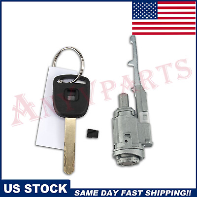 #ad Ignition Switch Cylinder Lock for Honda Accord CRV Fit Civic 2003 2011 w 2 Keys $10.99
