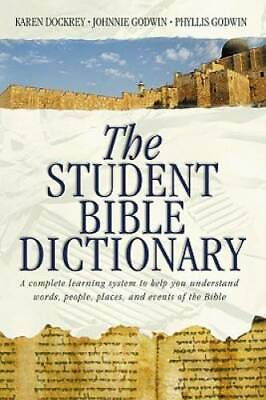 #ad The Student Bible Dictionary Paperback By Godwin Johnnie GOOD $3.73