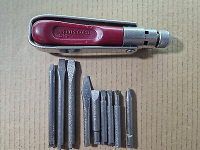 #ad Weltrecord quot;World Recordquot; Ratchet Screwdriver with 9 Flat blades $130.00