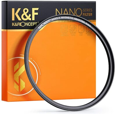#ad 49 82 mm Magnetic Base Filter Ring For Kamp;F Concept Magnetic Quick Swap System $19.99