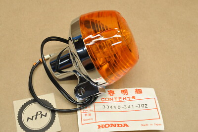 #ad NOS Honda CB360 CB550 CB750 CJ360 CL360 Left Front Turn Signal Light 33450 341 7 $92.39