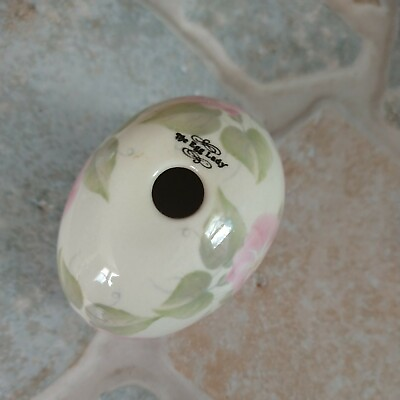 #ad Egg 1.5 x 2.5in Floral Design Hollow Ceramic by The Egg Lady $19.50