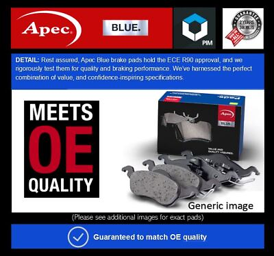 #ad Brake Pads Set Front PD3677 Apec Blue 0446526420 0446526421 446526420 Quality GBP 24.36