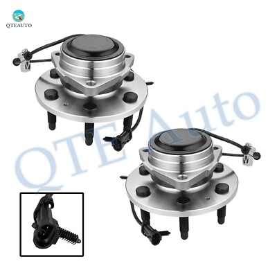 #ad Pair 2 Front Wheel Hub Bearing Assembly For 2003 2005 Chevrolet Express 2500 RWD $96.97