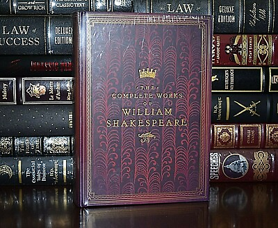 #ad The Complete Works of William Shakespeare New Sealed Hardcover Collectible $39.14