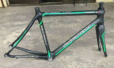 #ad Frame Racing Bicycle Carbon Saccarelli Speed Two Carbon Road Bike Frame 54 $564.61