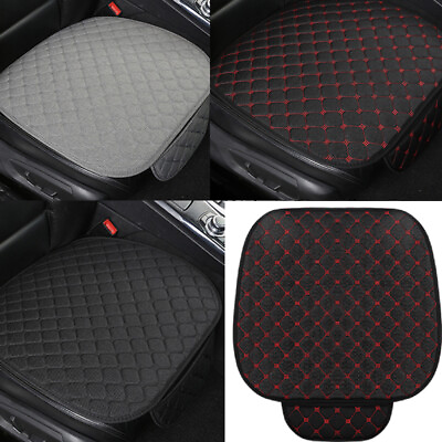 #ad Linen Car Front Cover Cushion Seat Protector Pad Breathable Surround Universal $7.99