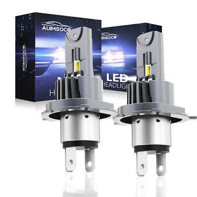 #ad H4 9003 LED Headlight Bulbs LowHigh Beam Super Bright 40000Lumens 120W 2X 6500K $54.99