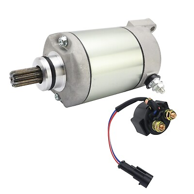 #ad Starter Motor for Polaris Outlaw 500 2006 2007 3088069 18647 with Solenoid Relay $52.98