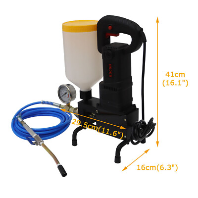 #ad High Pressure Injection Pump Alloy Grouting Machine 11.6*6.3*16.1Inche 220V $155.10